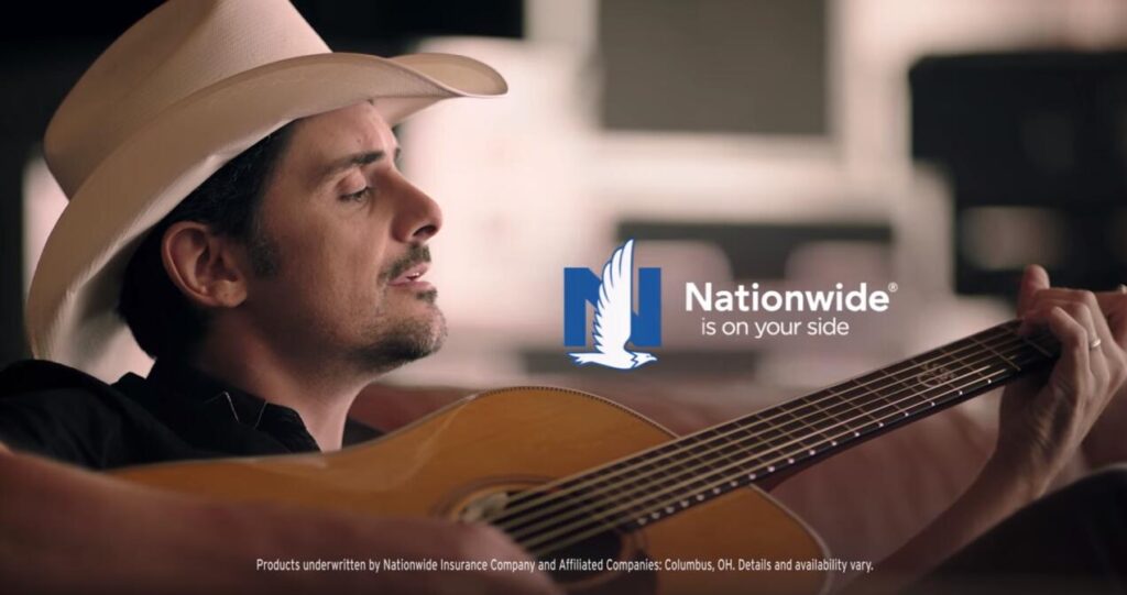 全美互惠保险公司 Nationwide 选用 audioengine 5+ 在 Brad Paisley 商业广告场景中展示